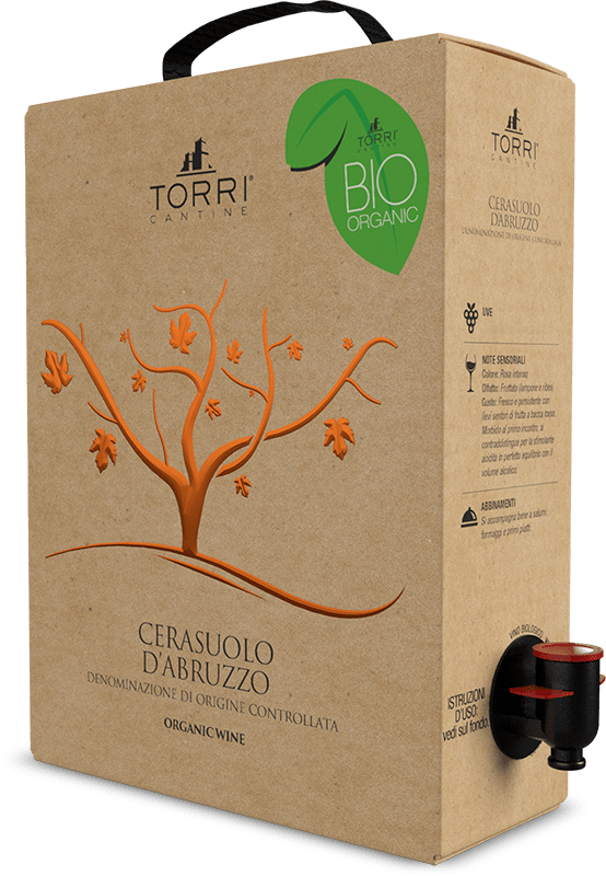 3L Boxed Wine Cerasuolo d’Abruzzo DOC Organic Rosè