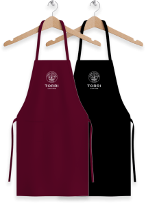 Personalized kitchen apron Torri Cantine Store