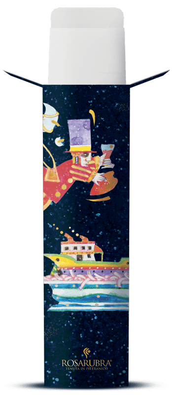 Gift box for 1 bottle Rosarubra x Musante.