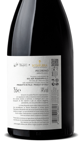 Musante x Rosarubra - Pecorino Abruzzo DOC 0.75L - Image 3